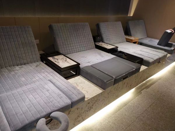 足浴炕床 足疗休闲炕几 哈尔滨足浴炕床加工定制